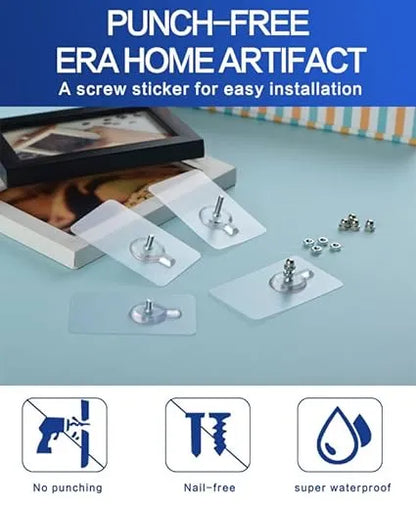 Punch-Free Screw Stickers - (IMPORTED)
