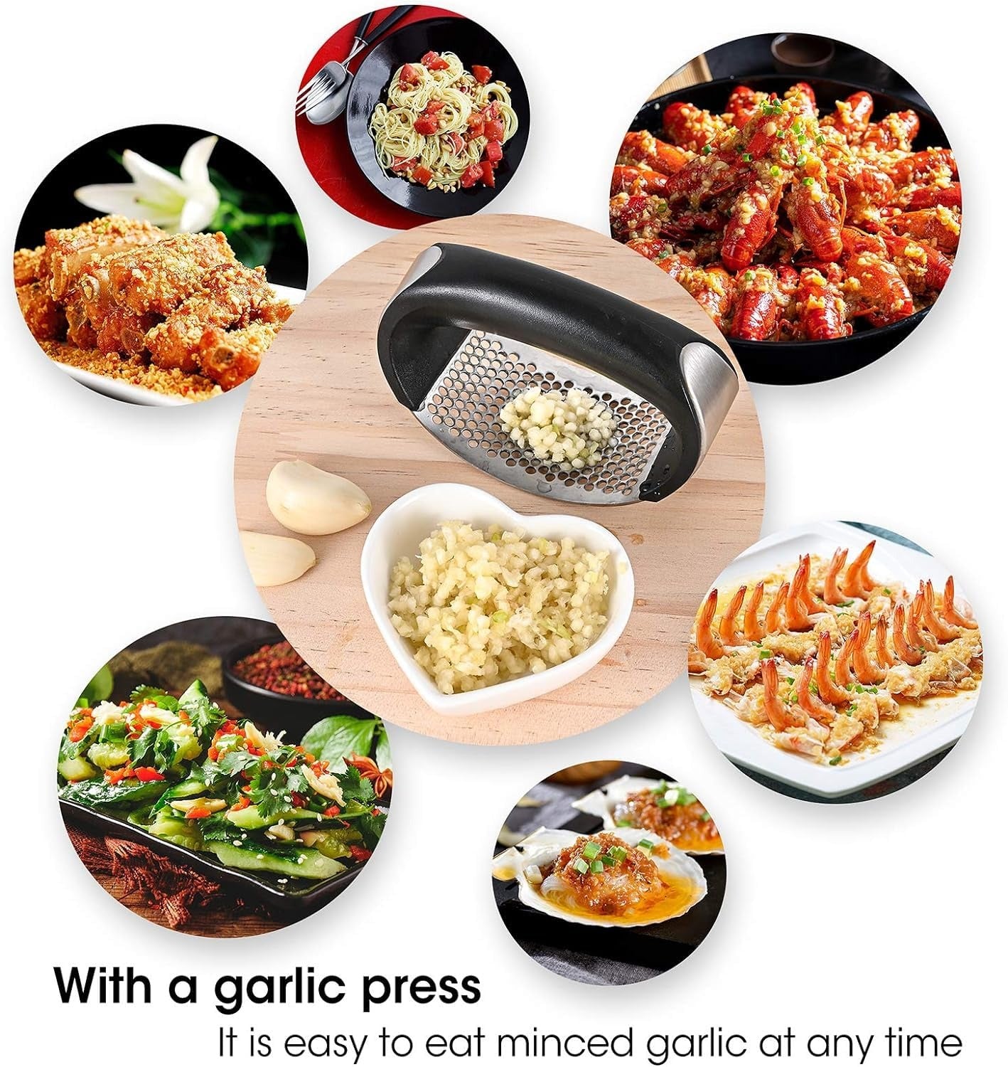 Stainless Steel Garlic Chopper