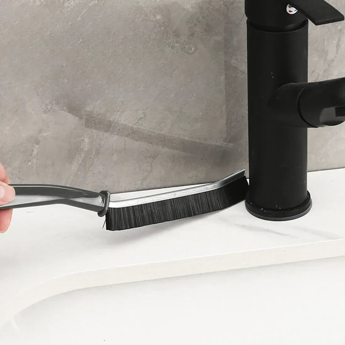 Hard Bristled Crevice Cleaning Brush