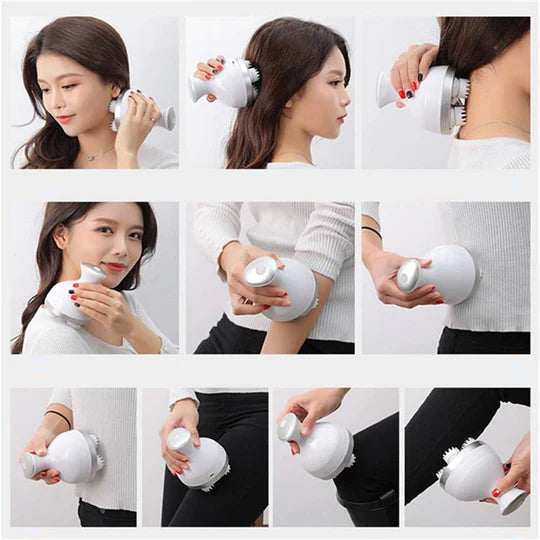 Portable Rechargeable Relexing Scalp Massager