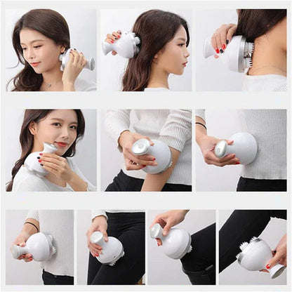 Portable Rechargeable Relexing Scalp Massager